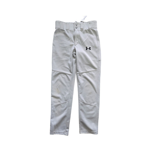 Vist Large View of Product Image Which is Used Under Armour BB/SB PANTS YTH MD BB/SB Pant Boys Grey MD