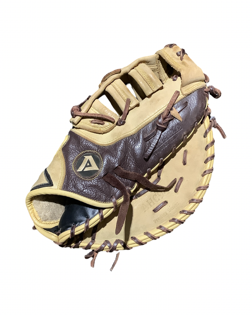 Vist Large View of Product Image Which is Used Akadema SELECT STEERHIDE BB/SB First Base RH Throw Brown 11 1/2"