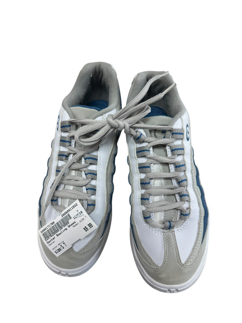 Vist Large View of Product Image Which is Used Dexter SIZE 7 Bowling Shoes White Senior 7