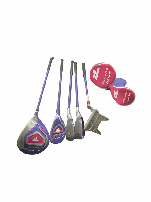 Vist Large View of Product Image Which is Used Top Flite JR GIRLS SET Jr Package Set RH Purple 5 Piece