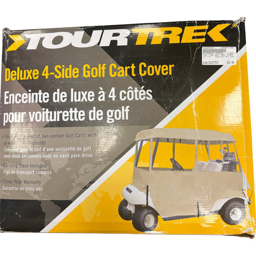 Vist Large View of Product Image Which is Used Tour Trek GOLF CART COVER Golf Cart Electric