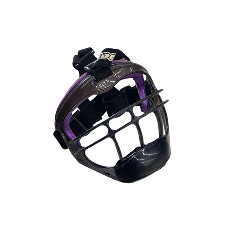 Vist Large View of Product Image Which is Used Defender FACE MASK BB/SB Fielders Mask Black MD