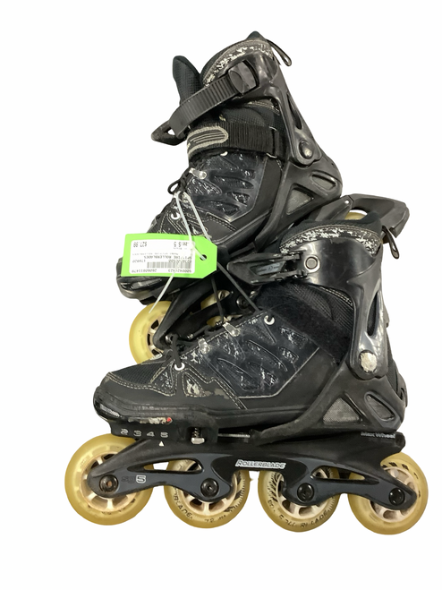 Vist Large View of Product Image Which is Used SPITFIRE ROLLERBLADES Senior Rec Fitness Skates Black Senior 5