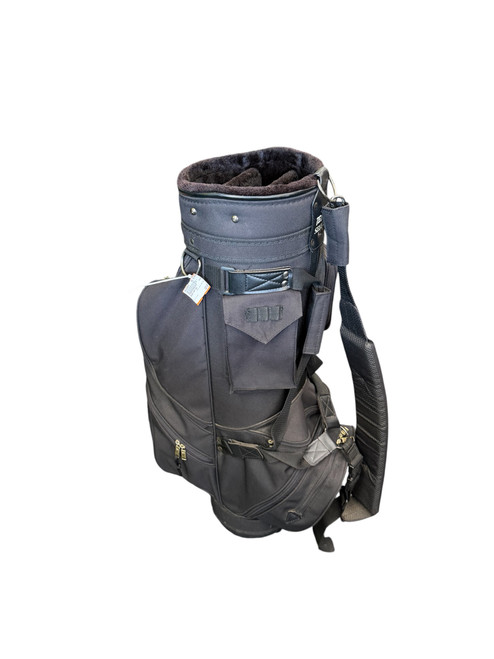 Vist Large View of Product Image Which is Used BLACK CART BAG Mens Cart Bag Black