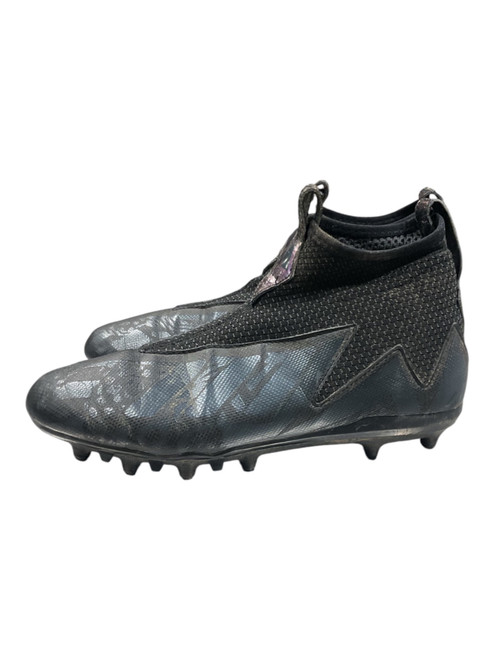 Vist Large View of Product Image Which is Used Adidas Soccer Cleats Black Junior 05.5
