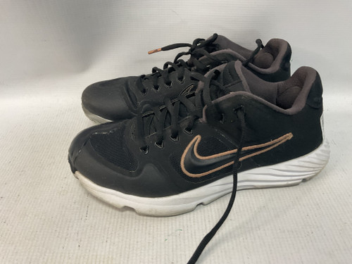 Vist Large View of Product Image Which is Used Nike PITCHERS TURF CLEAT BB/SB Cleats Black Senior 7.5