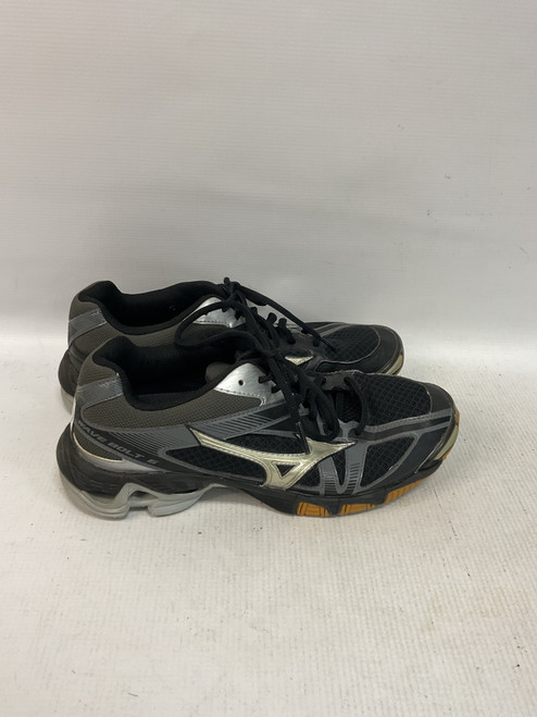 Vist Large View of Product Image Which is Used Mizuno VB Shoes Adult Black Senior 9
