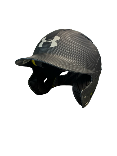 Vist Large View of Product Image Which is Used Under Armour BATTING HELMET Batting Helmet No Mask Black MD