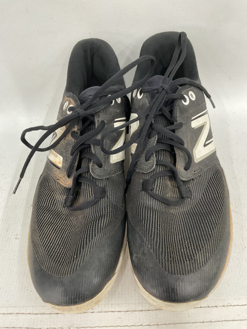 Vist Large View of Product Image Which is Used New Balance NEW BALANCE BB CLEAT BB/SB Cleats Black Senior 10.5