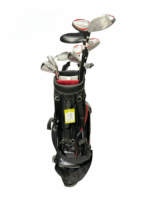 Vist Large View of Product Image Which is Used Top Flite RED XL GOLF SET Mens Complete Set RH 10 Piece