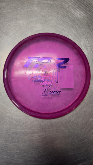 Vist Large View of Product Image Which is Used Prodigy Disc M2 400 Disc Golf Mid Range Purple