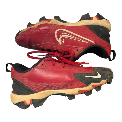 Vist Large View of Product Image Which is Used Nike TROUT BB/SB Cleats Red Junior 02.5