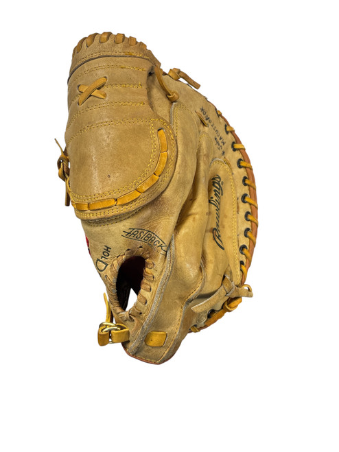 Vist Large View of Product Image Which is Used Rawlings MARK OF A PRO BB/SB Catchers LH Throw Brown 31"