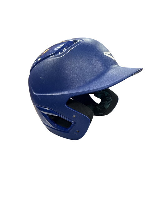 Vist Large View of Product Image Which is Used Easton BASEBALL HELMET Batting Helmet No Mask Royal Blue One Size