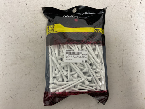 Vist Large View of Product Image Which is Used Maxfli 2 3/4 WOOD TEES White