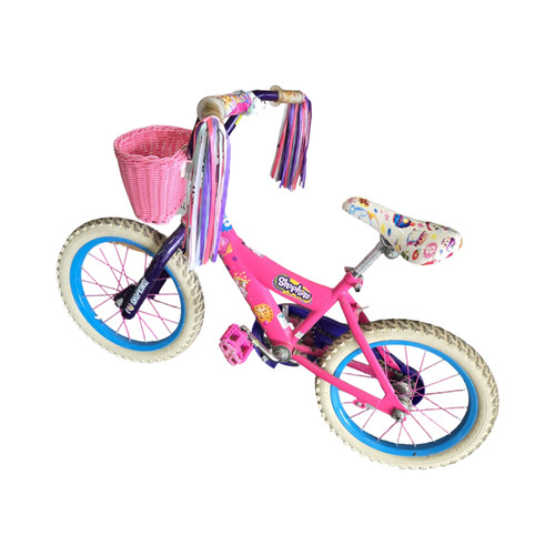 Vist Large View of Product Image Which is Used Dynacraft SHOPKINS 16IN KIDS BIKE Comfort Bike Girls Pink 16"