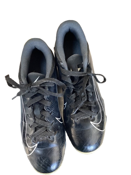 Vist Large View of Product Image Which is Used Nike VAPOR BB/SB Cleats Black Youth 10.0