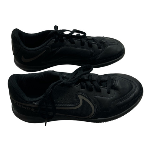 Vist Large View of Product Image Which is Used Nike Soccer Indoor Shoes Black Junior 04.5