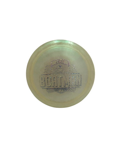Vist Large View of Product Image Which is Used Westside VIP Ice Chameleon Boatman 172g Disc Golf Driver White 