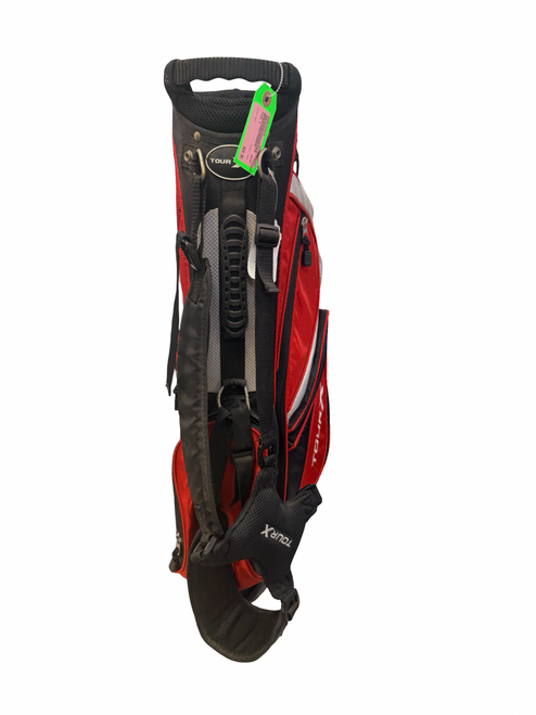 Vist Large View of Product Image Which is Used TOUR X Jr Golf Stand Bag Red 29.5"