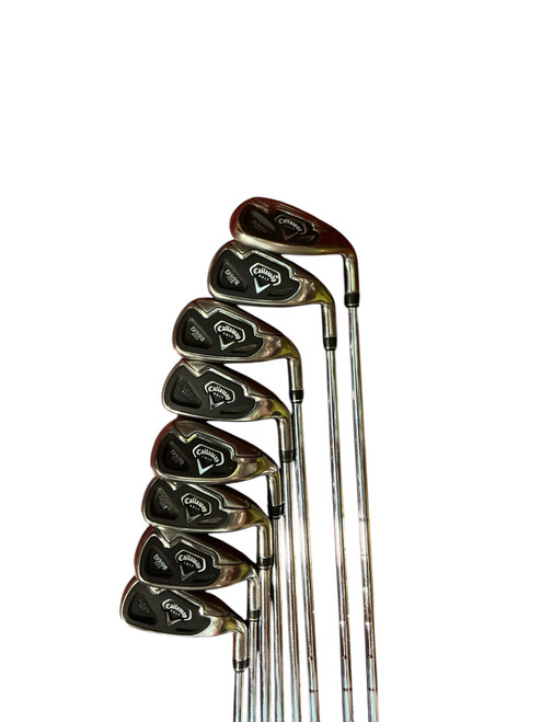 Vist Large View of Product Image Which is Used Callaway FUSION WIDE SOLE Mens Iron Set RH 4I-SW
