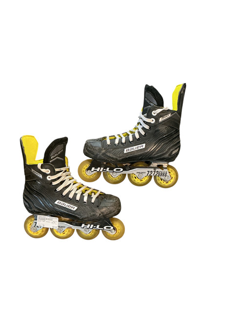 Vist Large View of Product Image Which is Used Bauer DART Junior Rec Fitness Skates Black Junior 05