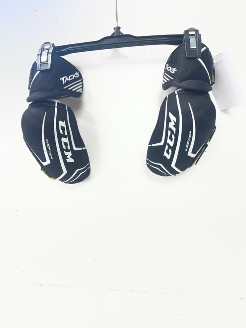 Vist Large View of Product Image Which is Used CCM TACKS ULTRA 2.0 Junior Elbow Pads SM