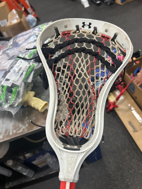 Vist Large View of Product Image Which is Used Under Armour NEXGEN JUNIOR Jr Atk/Mid Complete Stick Red
