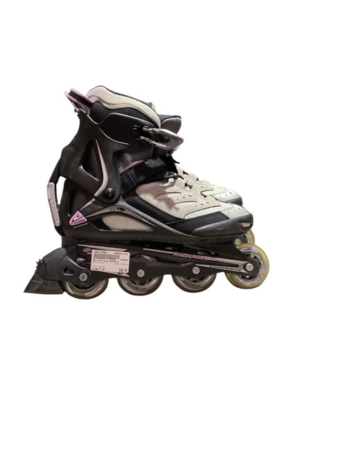 Vist Large View of Product Image Which is Used Rollerblade ZETRA W Senior Rec Fitness Skates Black Senior 10