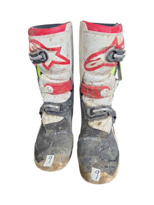 Vist Large View of Product Image Which is Used Alpine Stars TECH 7S MOTOCROSS BOOTS MENS SZ 9 Mens Boots Black Senior 9