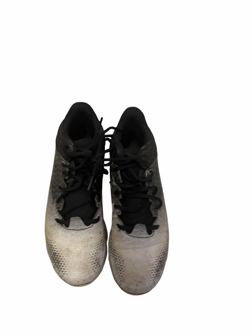 Vist Large View of Product Image Which is Used Under Armour Spotlight Franchise 3026339-001 Mens Football Cleats Black Size 7