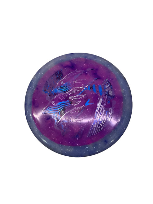 Vist Large View of Product Image Which is Used Innova DYNASTY Disc Golf Driver Purple 173g