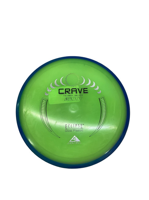 Vist Large View of Product Image Which is Used Axiom CRAVE Disc Golf Driver Kelly green 172g