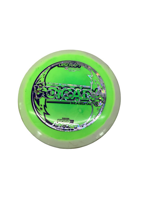 Vist Large View of Product Image Which is Used Discraft SEASONAL Disc Golf Driver Kelly green 175g