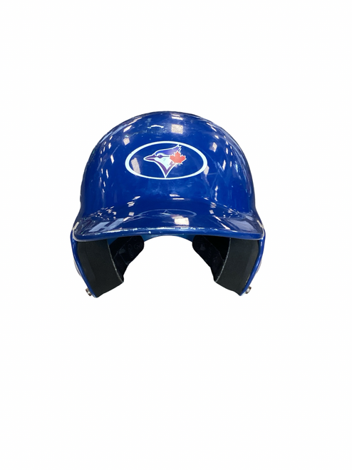 Vist Large View of Product Image Which is Used Rawlings MLTBH-R1 Batting Helmet No Mask Royal Blue SM