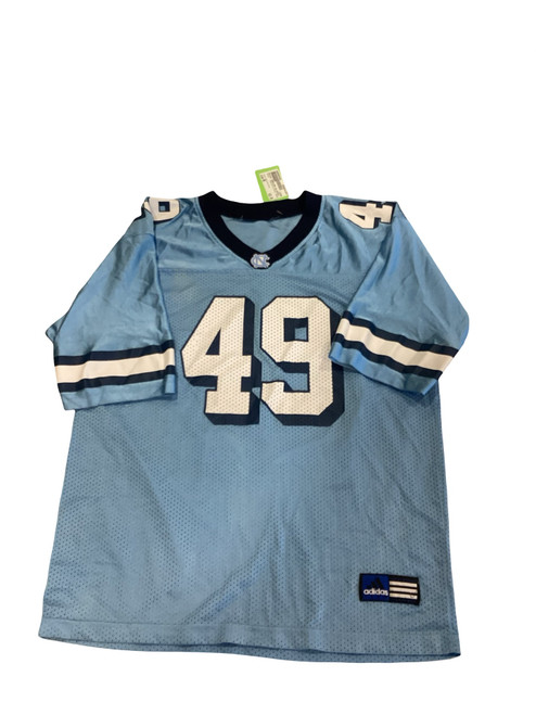 Vist Large View of Product Image Which is Used Adidas CAROLINA 49 SPIRIT JERSEY S.S. Spirit Wear Y Carolina Blue MD