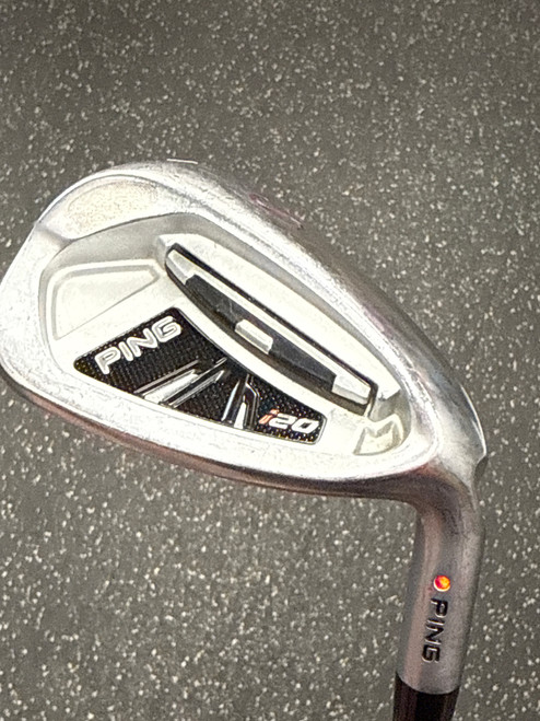 Vist Large View of Product Image Which is Used Ping I20 YELLOW DOT Golf Wedge Mens RH Sand Wedge