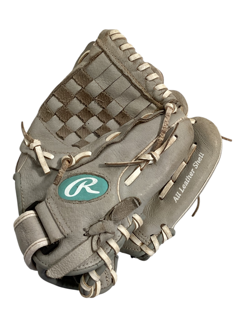 Vist Large View of Product Image Which is Used Rawlings SC Baseball/Softball Glove Right Hand Throw Grey 11"
