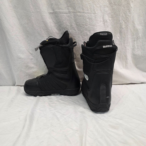Vist Large View of Product Image Which is Used Burton MOTO Mens Snowboard Boots Black Senior 12
