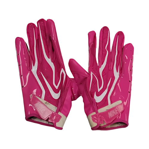 Vist Large View of Product Image Which is Used Nike VAPOR JET FB Gloves Pink LG