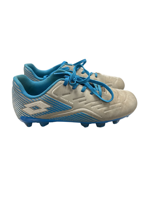 Vist Large View of Product Image Which is Used Soccer Cleats Grey Junior 02.5