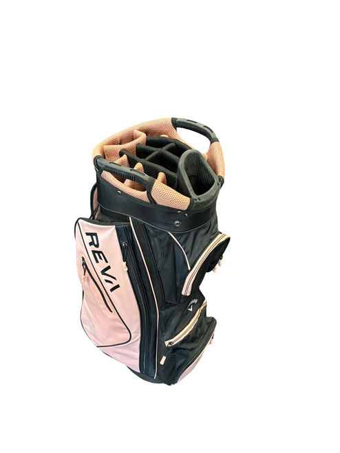 Vist Large View of Product Image Which is Used Callaway REVA 14 WAY STAND BAG Womens Cart Bag Pink