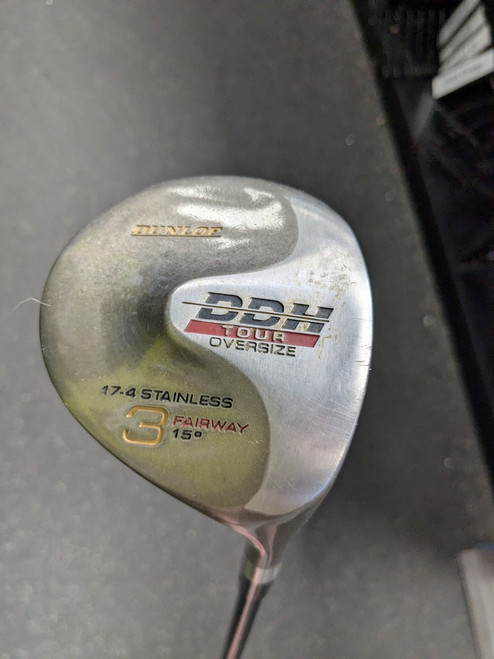 Vist Large View of Product Image Which is Used Dunlop DDH TOUR OVERSIZE Mens Fairway Wood RH 3 Wood