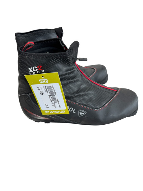 Vist Large View of Product Image Which is Used Rossignol NNN XC Ski Boots Black M 08 / W 08.5-09
