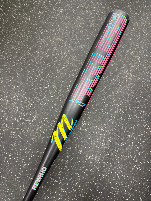 Vist Large View of Product Image Which is Used Marucci CAT RCKLESS Rewind ALLOY BBCOR  -3 Bat 33/30