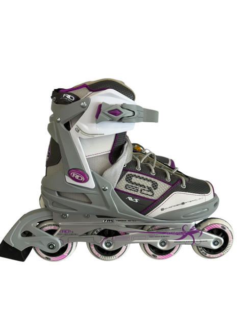 Vist Large View of Product Image Which is Used RollerDerby Senior Rec Fitness Skates Grey Senior 9