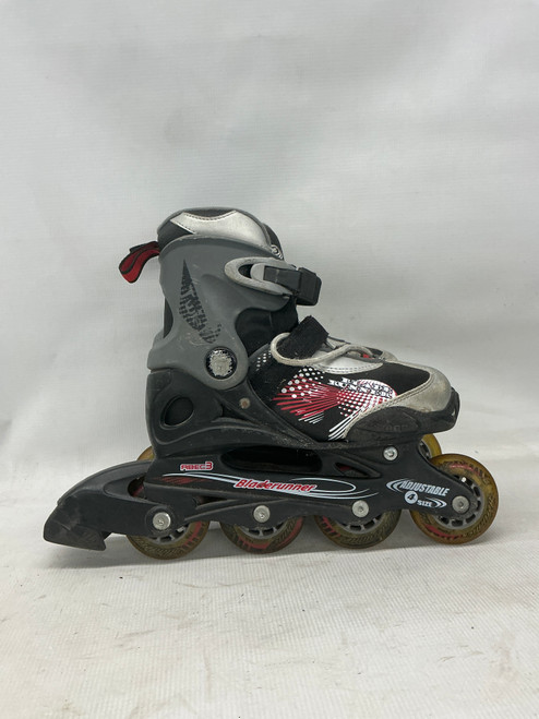 Vist Large View of Product Image Which is Used Bladerunner ABEC3 Junior Rec Fitness Skates Black Adjustable