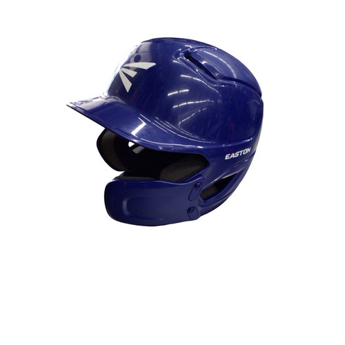 Vist Large View of Product Image Which is Used Easton ALPHA 6 5/8- 7 1/4 W/ JAW GUARD Batting Helmet No Mask Royal Blue M/L