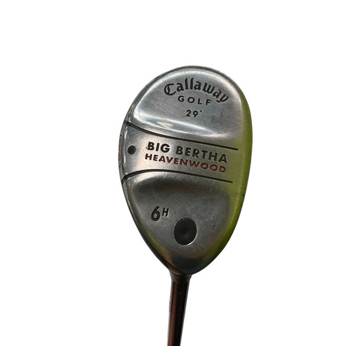 Vist Large View of Product Image Which is Used Callaway BIG BERTHA HEAVENWOOD 6H Mens Hybrid Club RH 6 Hybrid