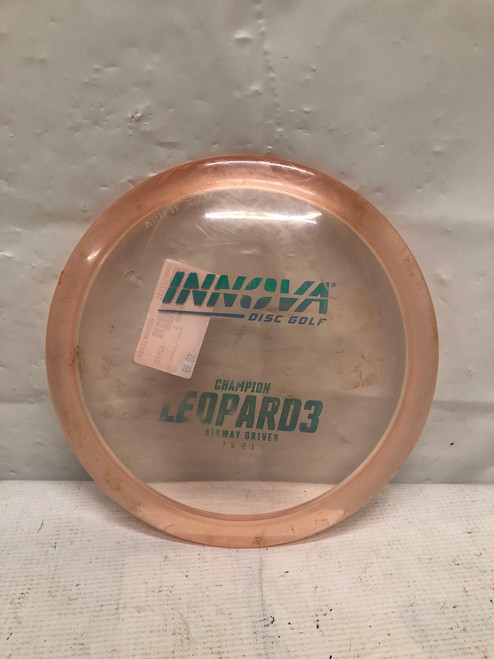 Vist Large View of Product Image Which is Used Innova LEOPARD 3 Disc Golf Driver Orange